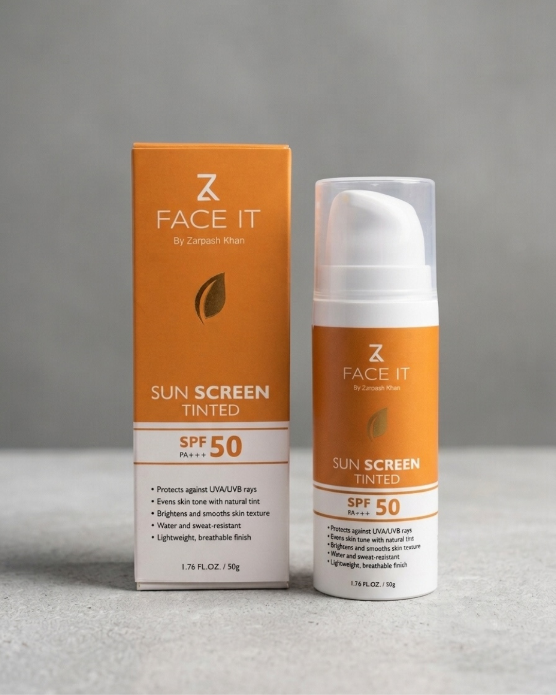 Tinted Sunscreen SPF 50 PA+++