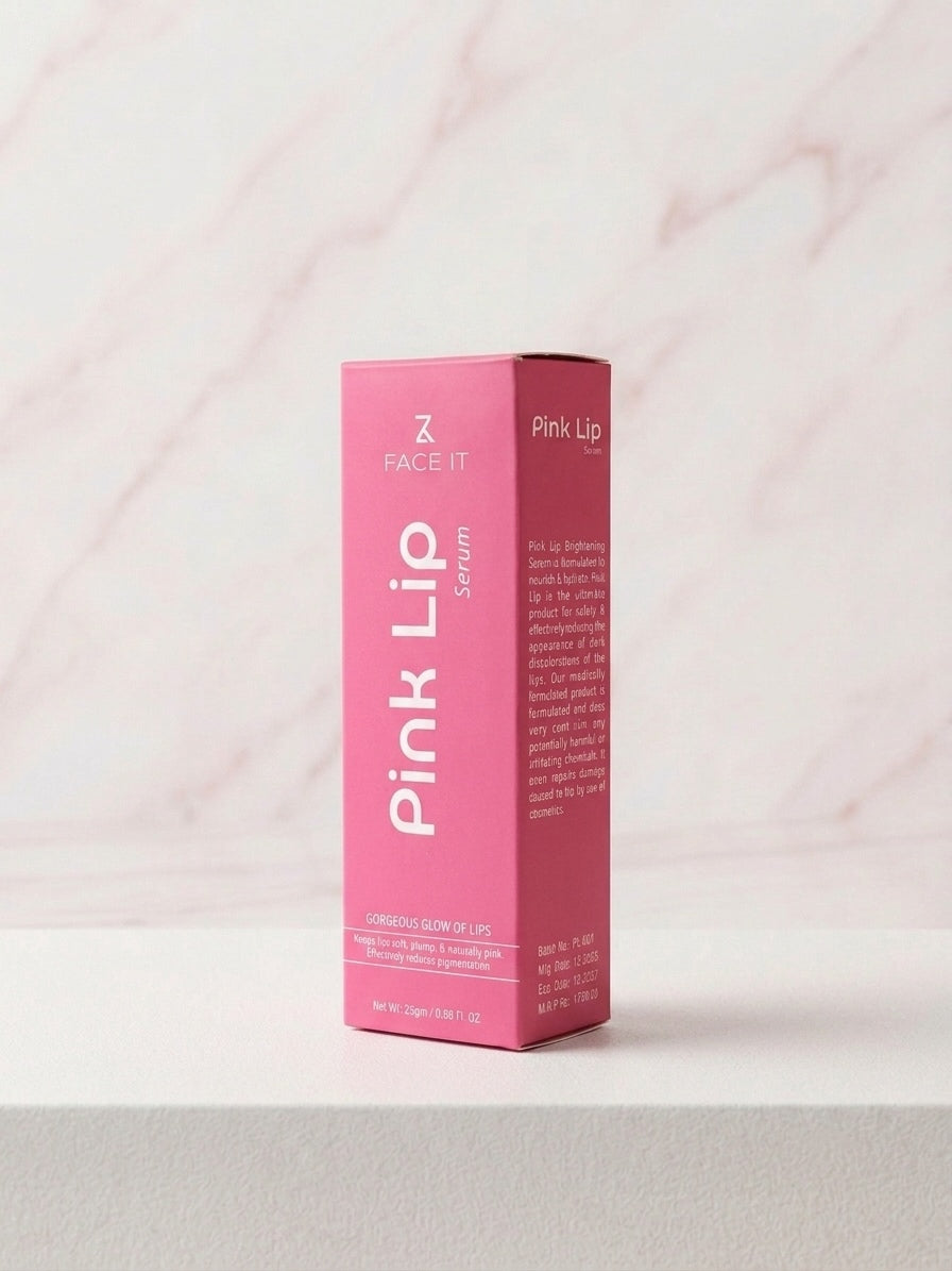 Face It Pink Lip Serum – Hydrating & Naturally Pink Lips